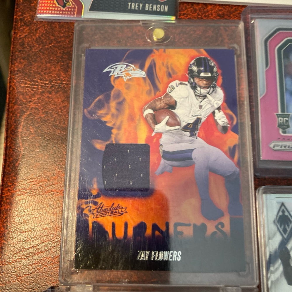 Baltimore Ravens Football Card with Jersey Patch